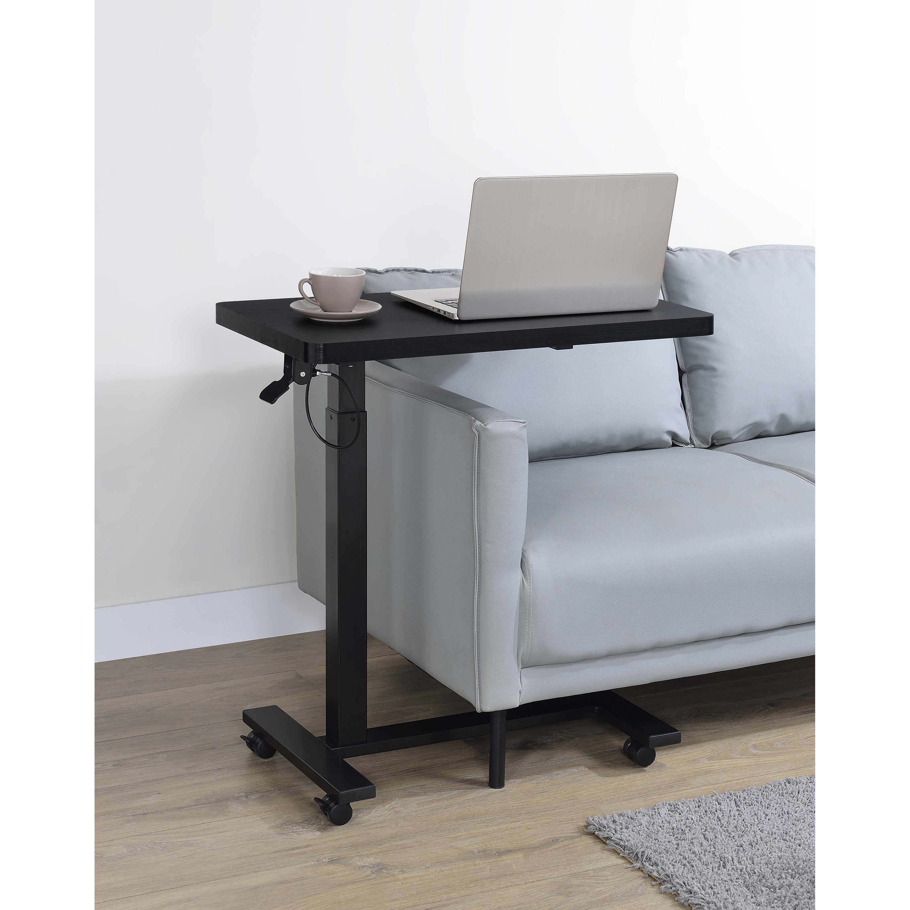  Coaster Furniture Westpark 930300 Pneumatic Adjustable C-Shape Side Table with Casters - Black IMAGE 6