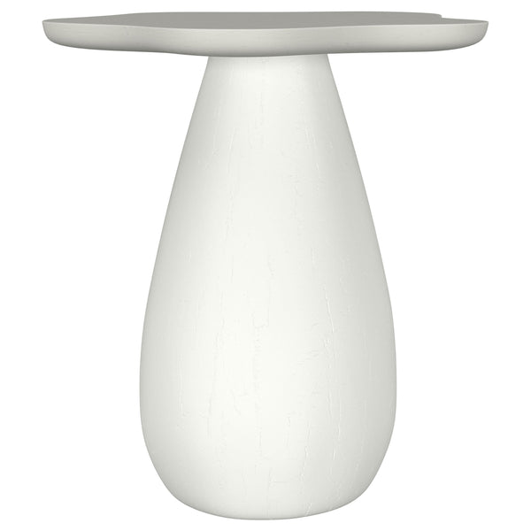 Coaster Furniture Perth 930616 20-inch Side Table with Cloud-Shaped Top - Off White