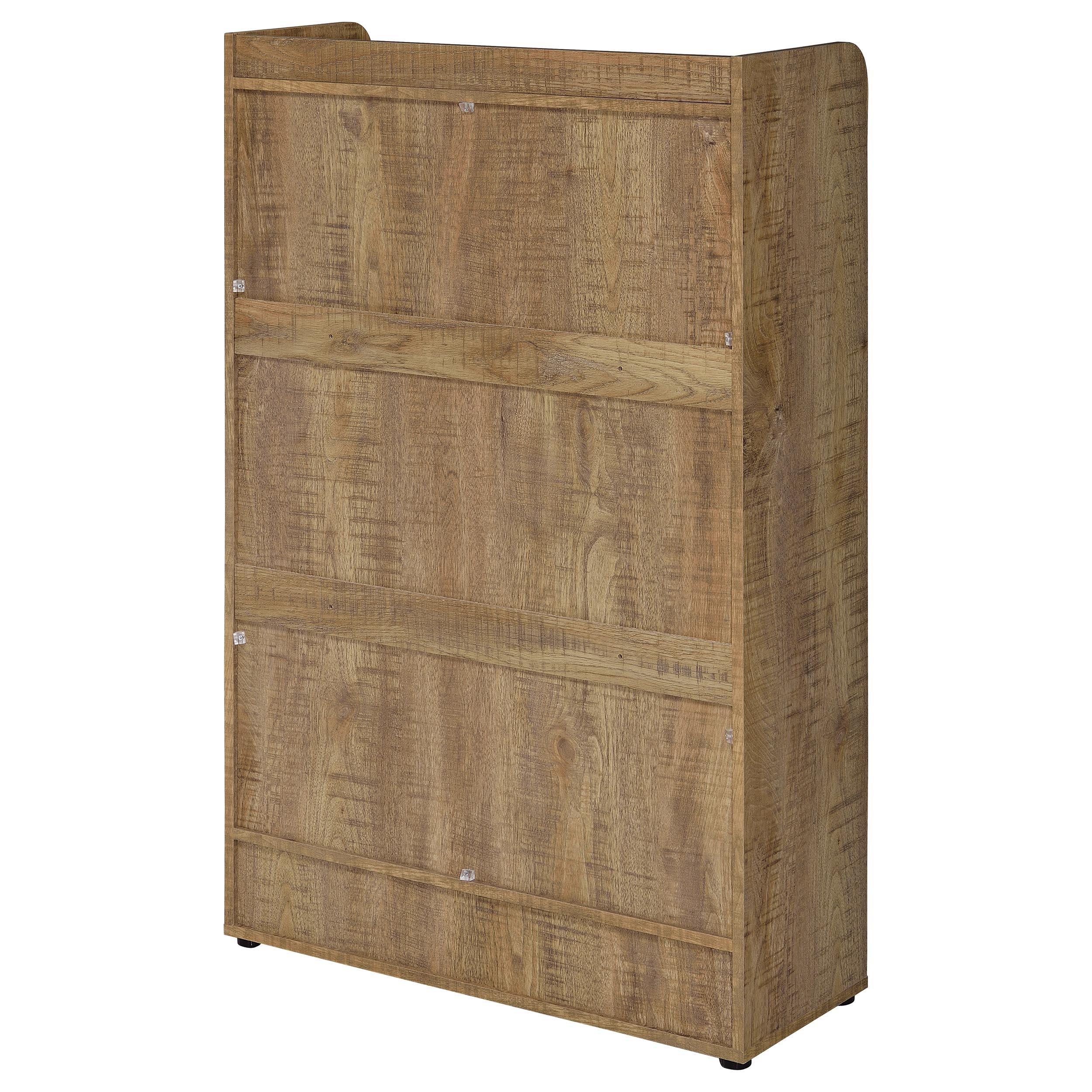  Coaster Furniture Denia 950425 3-tier Engineered Wood Shoe Cabinet - Mango IMAGE 3