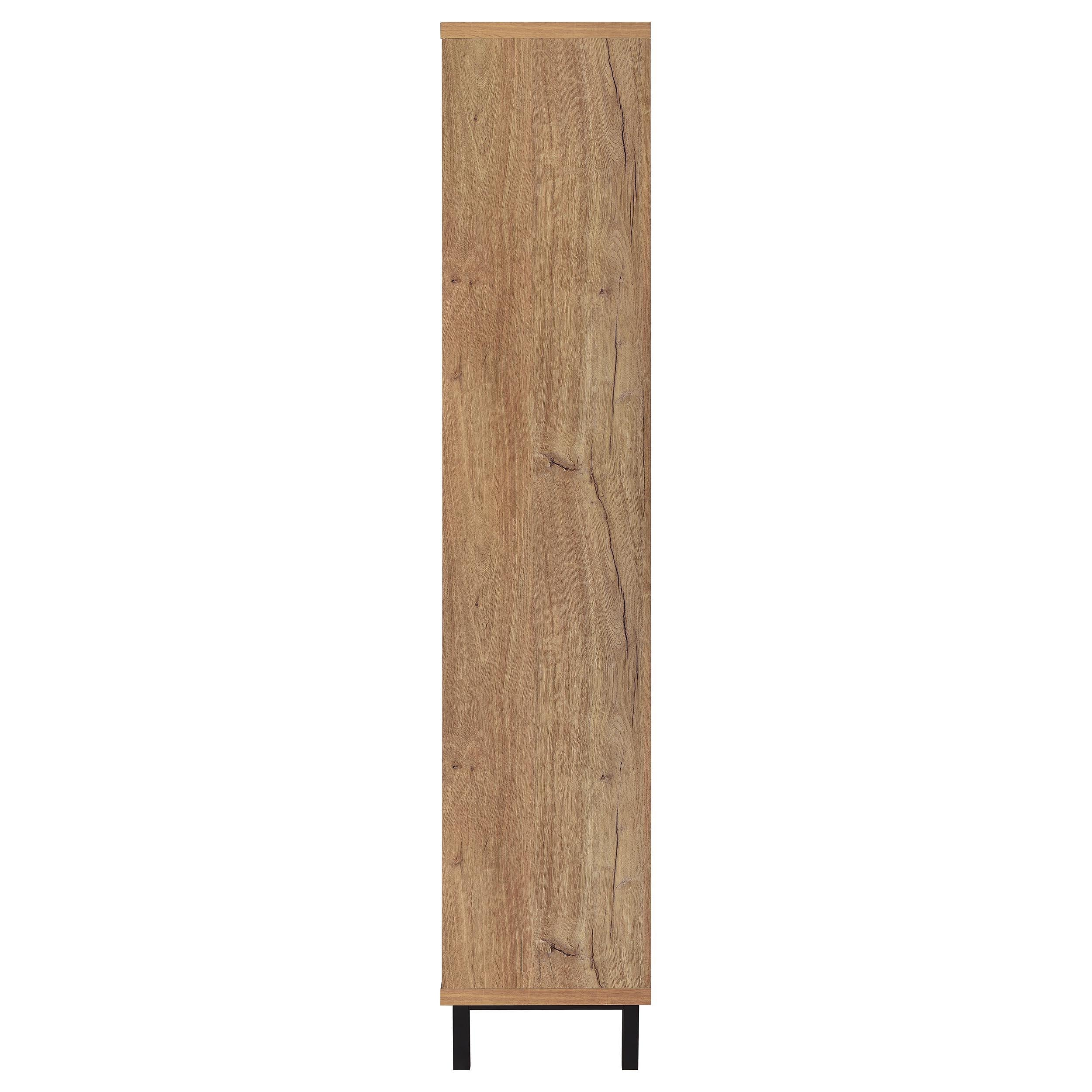  Coaster Furniture Teller 950440 80-inch 4-door Tall Shoe Storage Cabinet - Natural Oak IMAGE 5