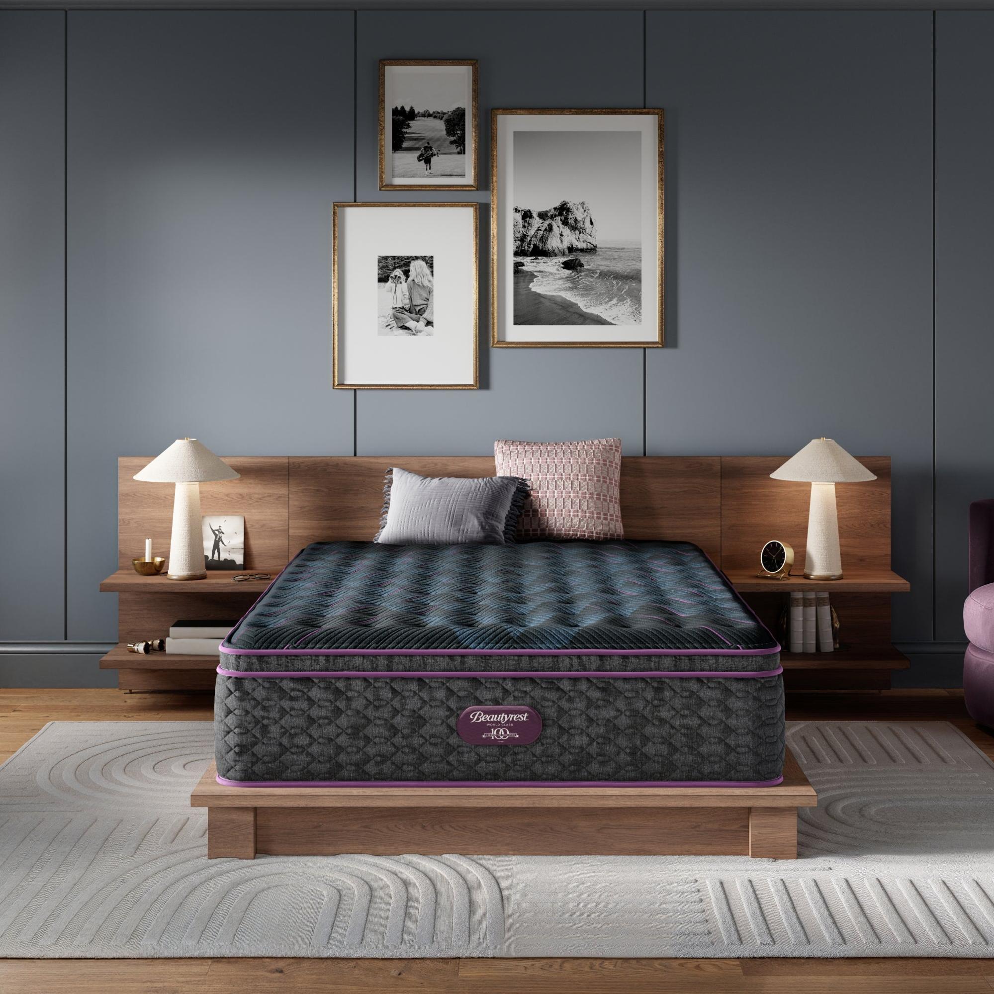  Size_King --  Level Three Medium Pillow Top Mattress (King) IMAGE 1