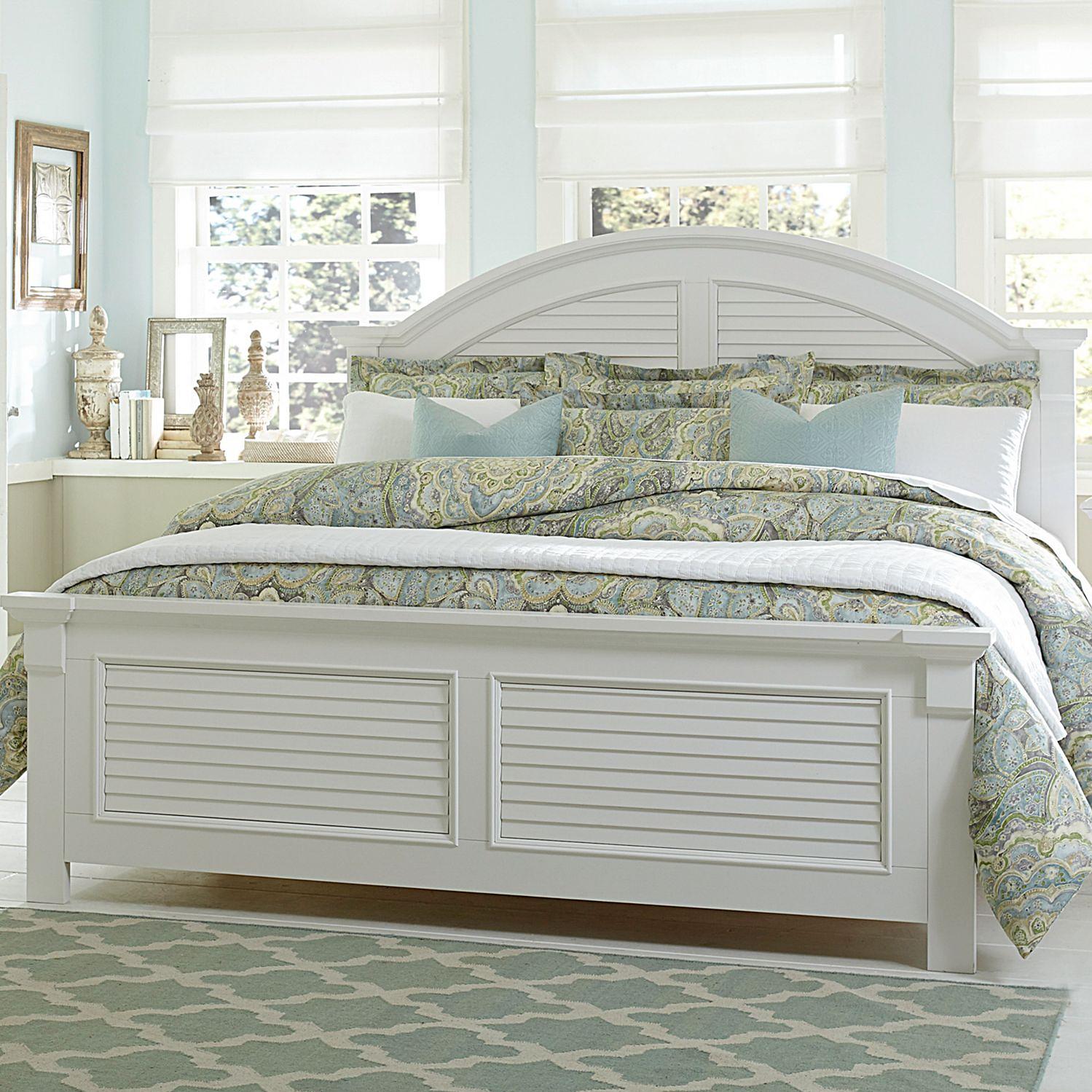  Size_King -- Summer House 607-BR-KPB King Panel Bed IMAGE 7