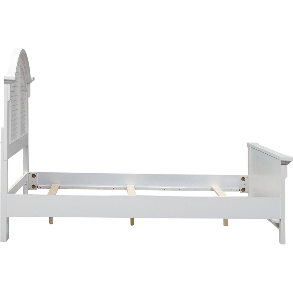  Size_Queen -- Liberty Furniture Industries Inc. Summer House Panel Bed IMAGE 3
