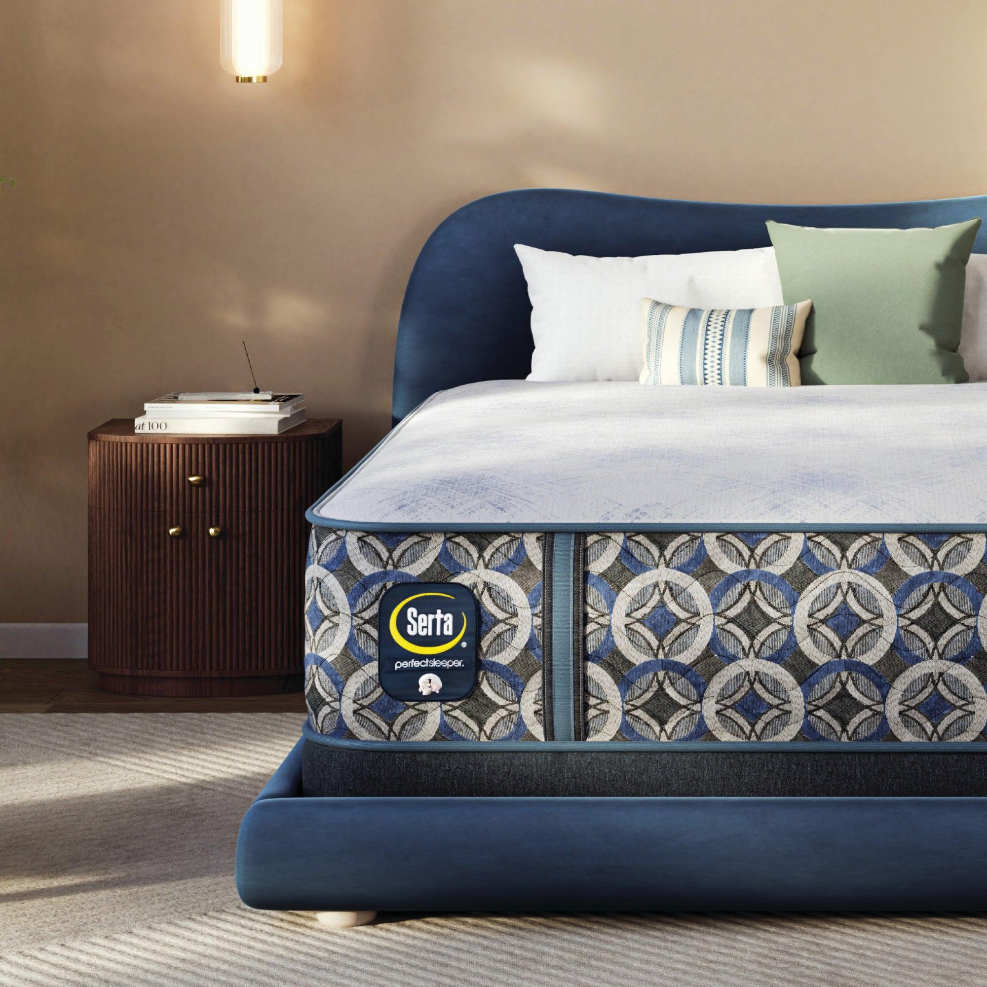  Size_Twin --  Serta Cascade Bluff Medium Hybrid Mattress IMAGE 3