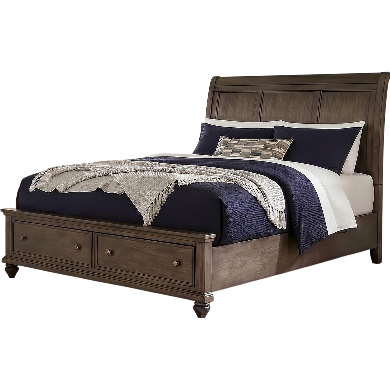  Size_Queen --  Liberty Furniture Industries Inc. Twin Lakes Platform Bed with Storage IMAGE 1