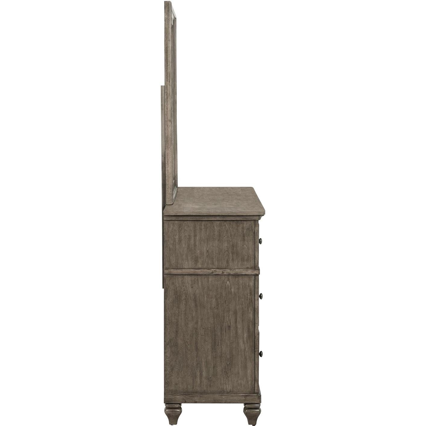  Liberty Furniture Industries Inc. Twin Lakes 6-Drawer Dresser with Mirror 104G-BR-DM IMAGE 3