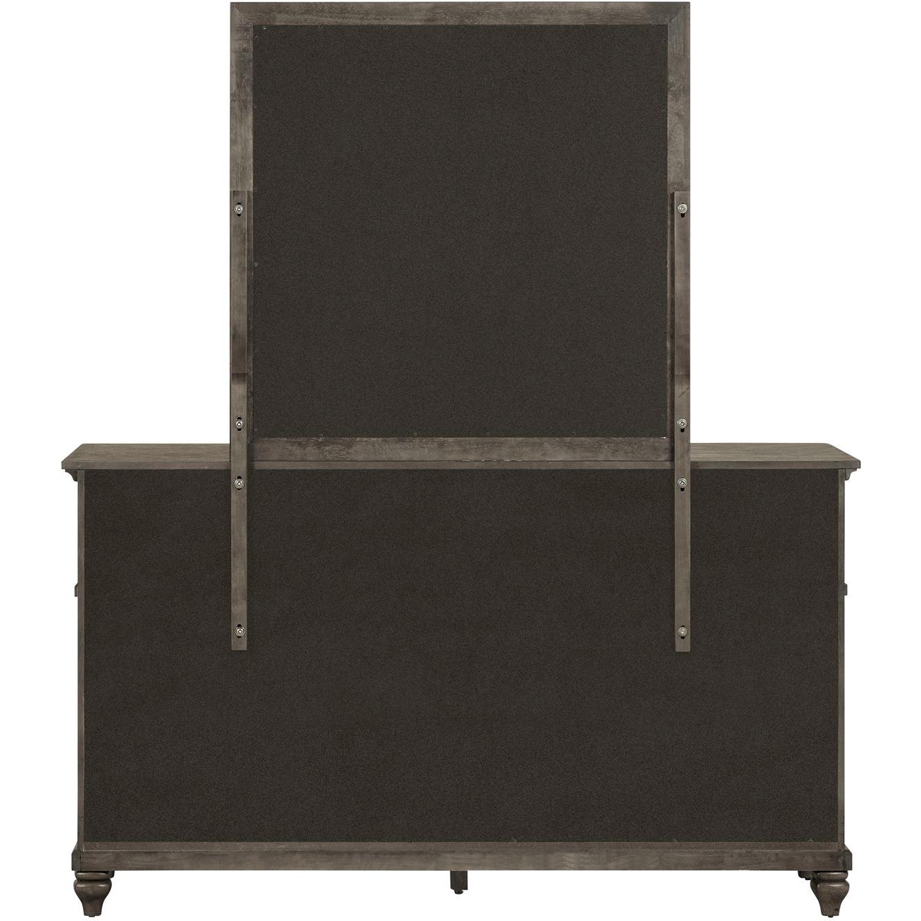  Liberty Furniture Industries Inc. Twin Lakes 6-Drawer Dresser with Mirror 104G-BR-DM IMAGE 4