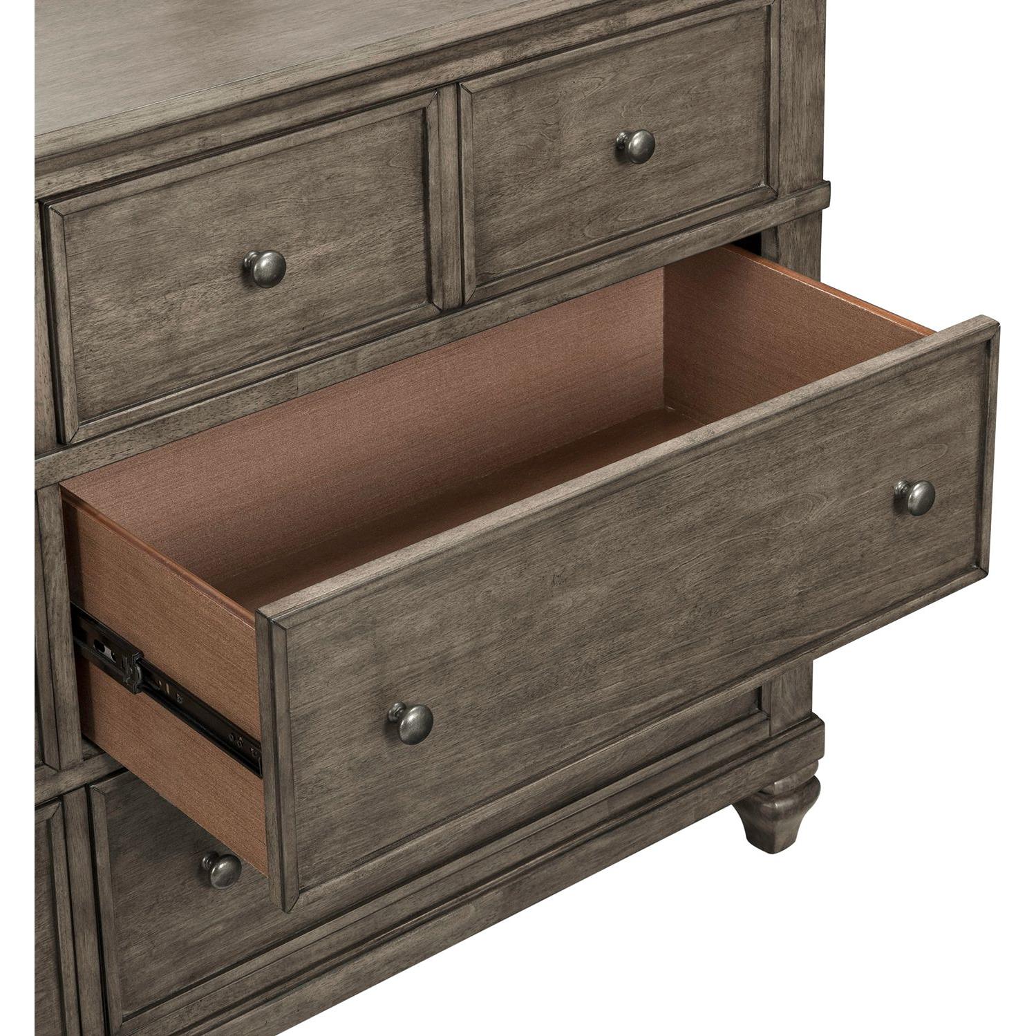  Liberty Furniture Industries Inc. Twin Lakes 6-Drawer Dresser with Mirror 104G-BR-DM IMAGE 7