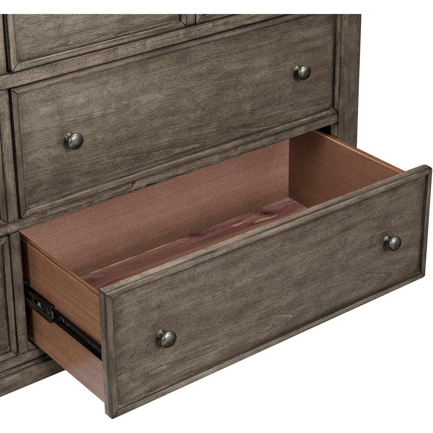  Liberty Furniture Industries Inc. Twin Lakes 6-Drawer Dresser with Mirror 104G-BR-DM IMAGE 8