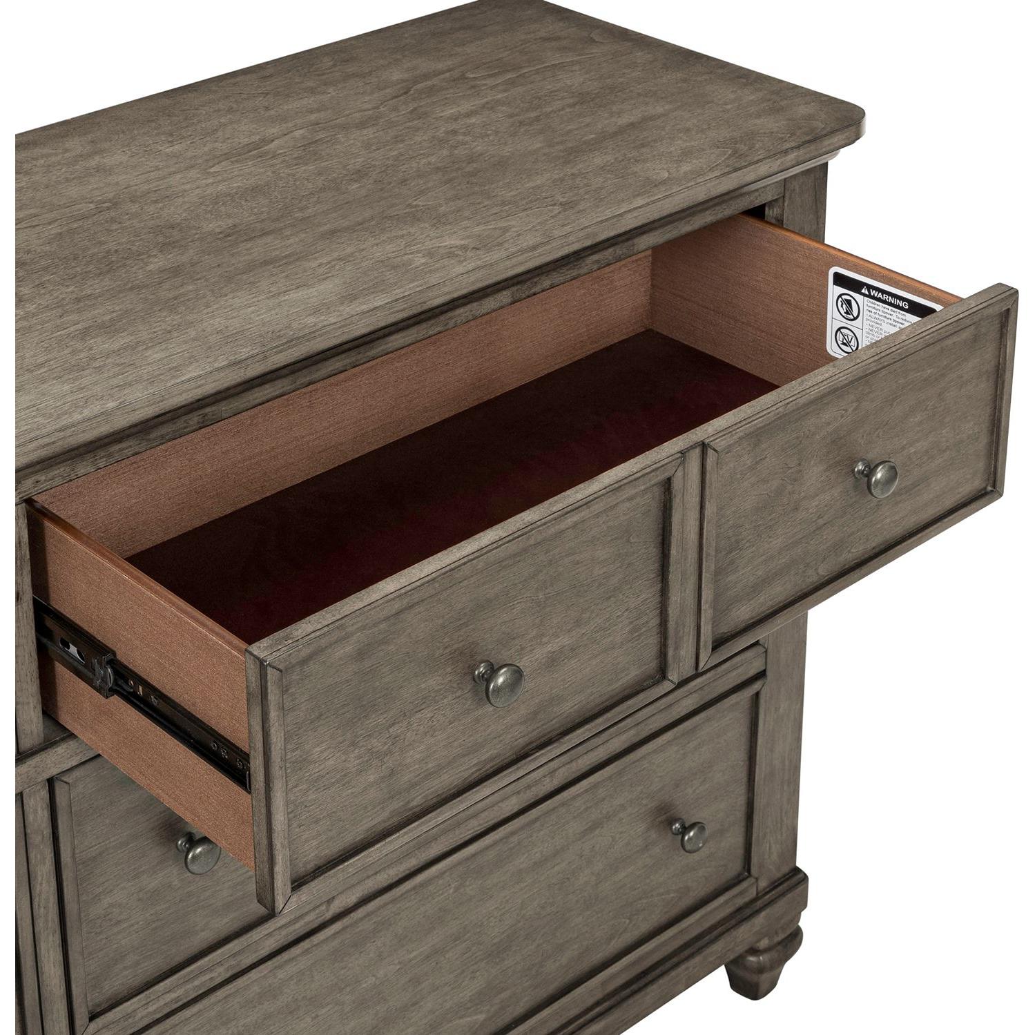  Liberty Furniture Industries Inc. Twin Lakes 6-Drawer Dresser 104G-BR31 IMAGE 8