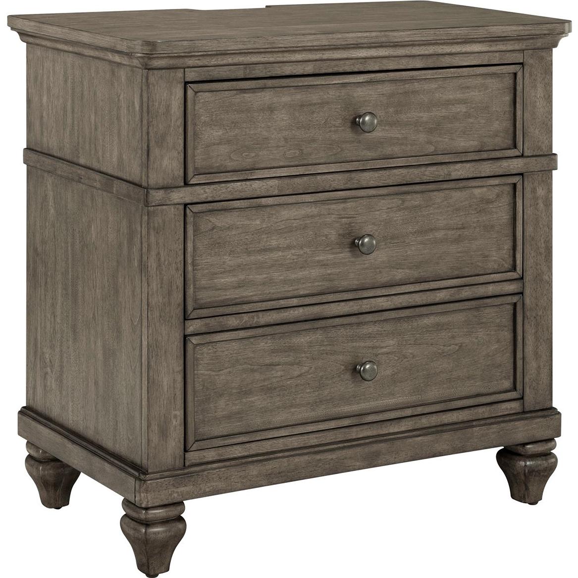  Liberty Furniture Industries Inc. Twin Lakes 3-Drawer Nightstand 104G-BR61 IMAGE 1