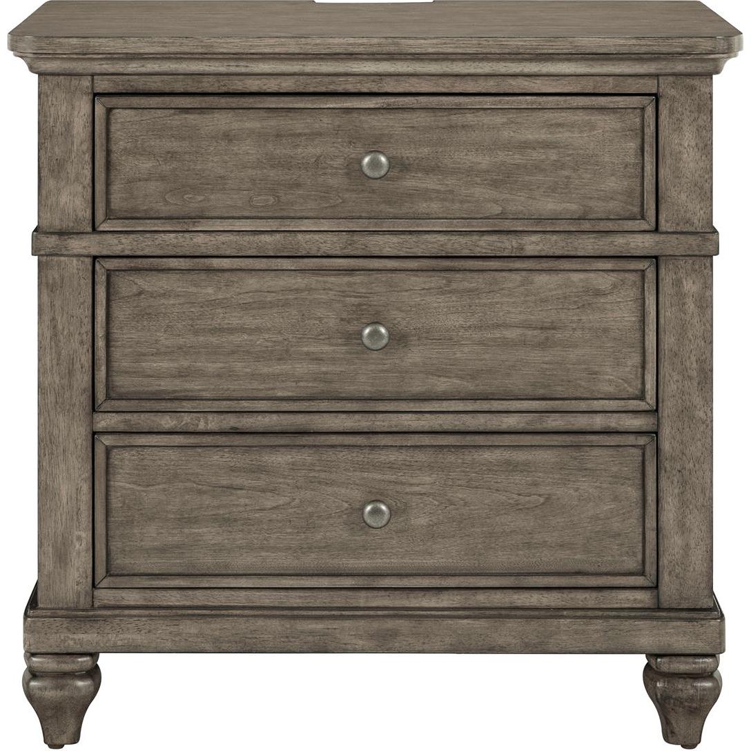  Liberty Furniture Industries Inc. Twin Lakes 3-Drawer Nightstand 104G-BR61 IMAGE 2