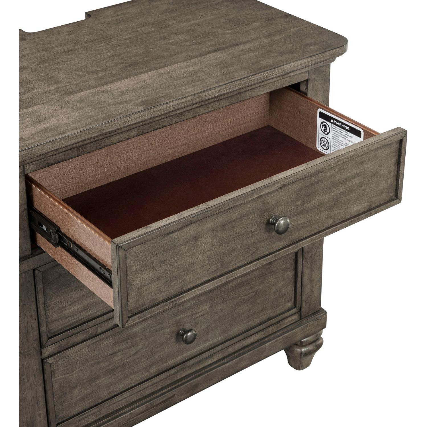  Liberty Furniture Industries Inc. Twin Lakes 3-Drawer Nightstand 104G-BR61 IMAGE 9