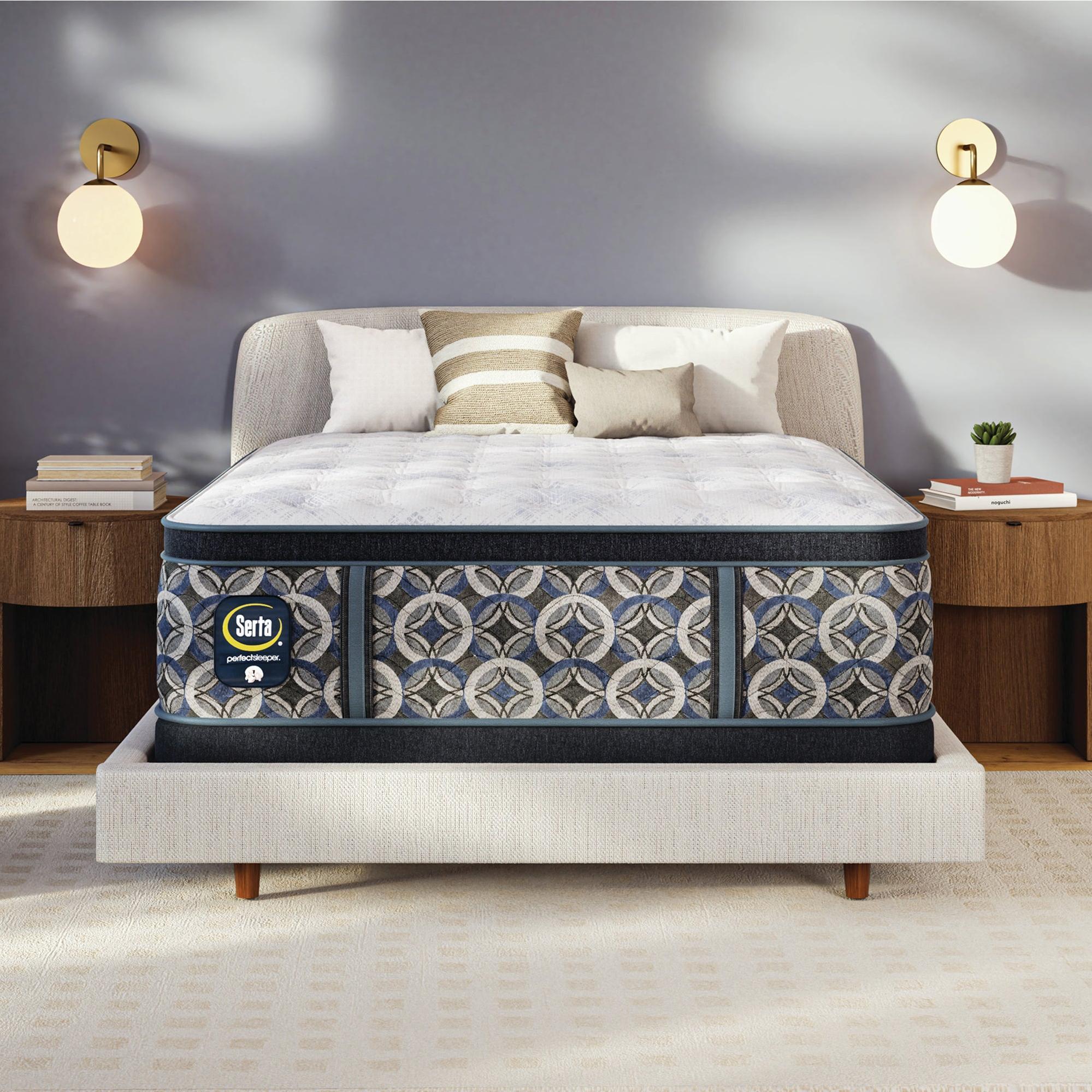  Size_Twin --  Serta Cascade Range Firm Pillow Top Mattress IMAGE 1