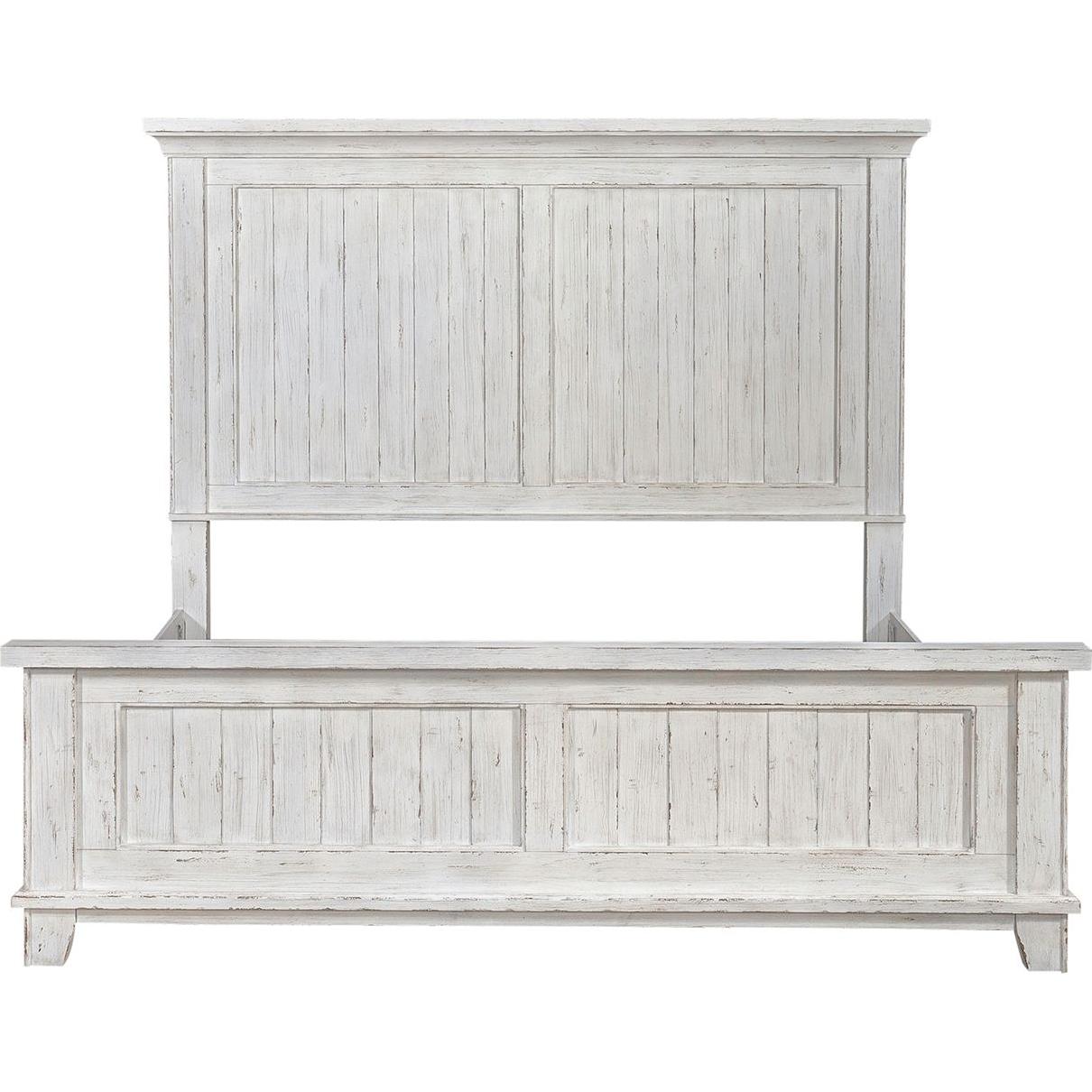 Size_Queen -- Liberty Furniture Industries Inc. River Place Panel Bed IMAGE 2