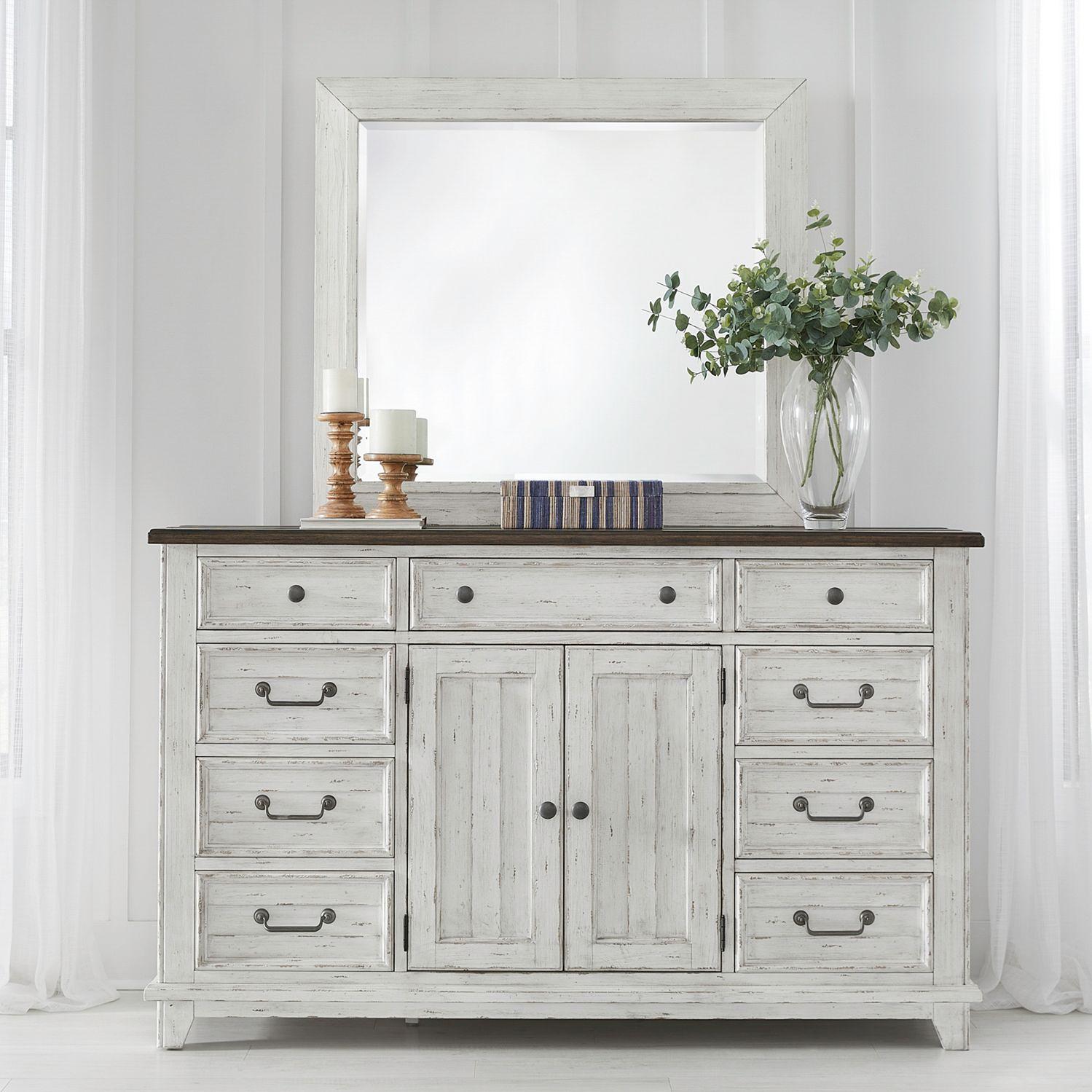  Liberty Furniture Industries Inc. River Place 9-Drawer Dresser with Mirror 237-BR-DM IMAGE 11
