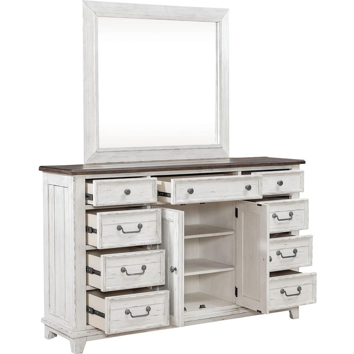  Liberty Furniture Industries Inc. River Place 9-Drawer Dresser with Mirror 237-BR-DM IMAGE 5