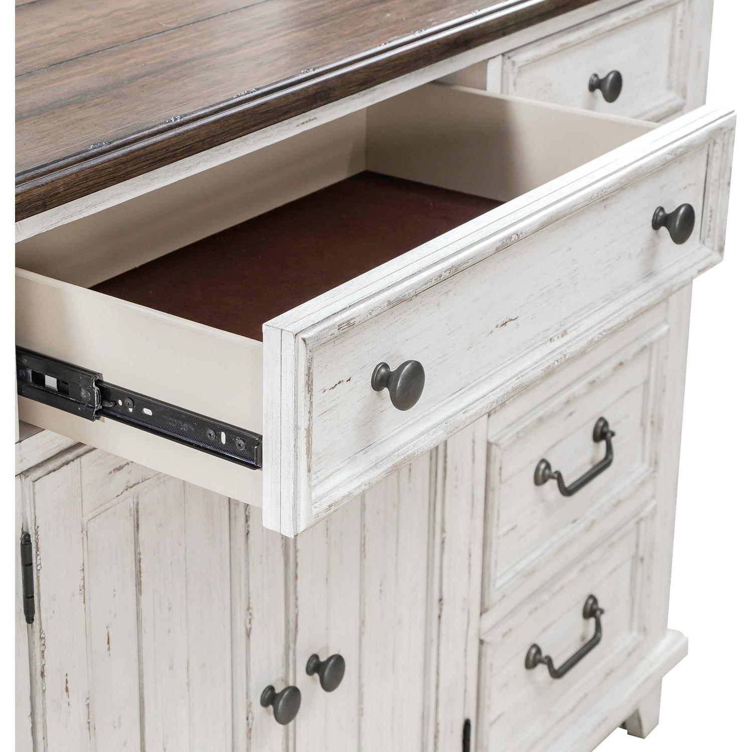  Liberty Furniture Industries Inc. River Place 9-Drawer Dresser with Mirror 237-BR-DM IMAGE 8