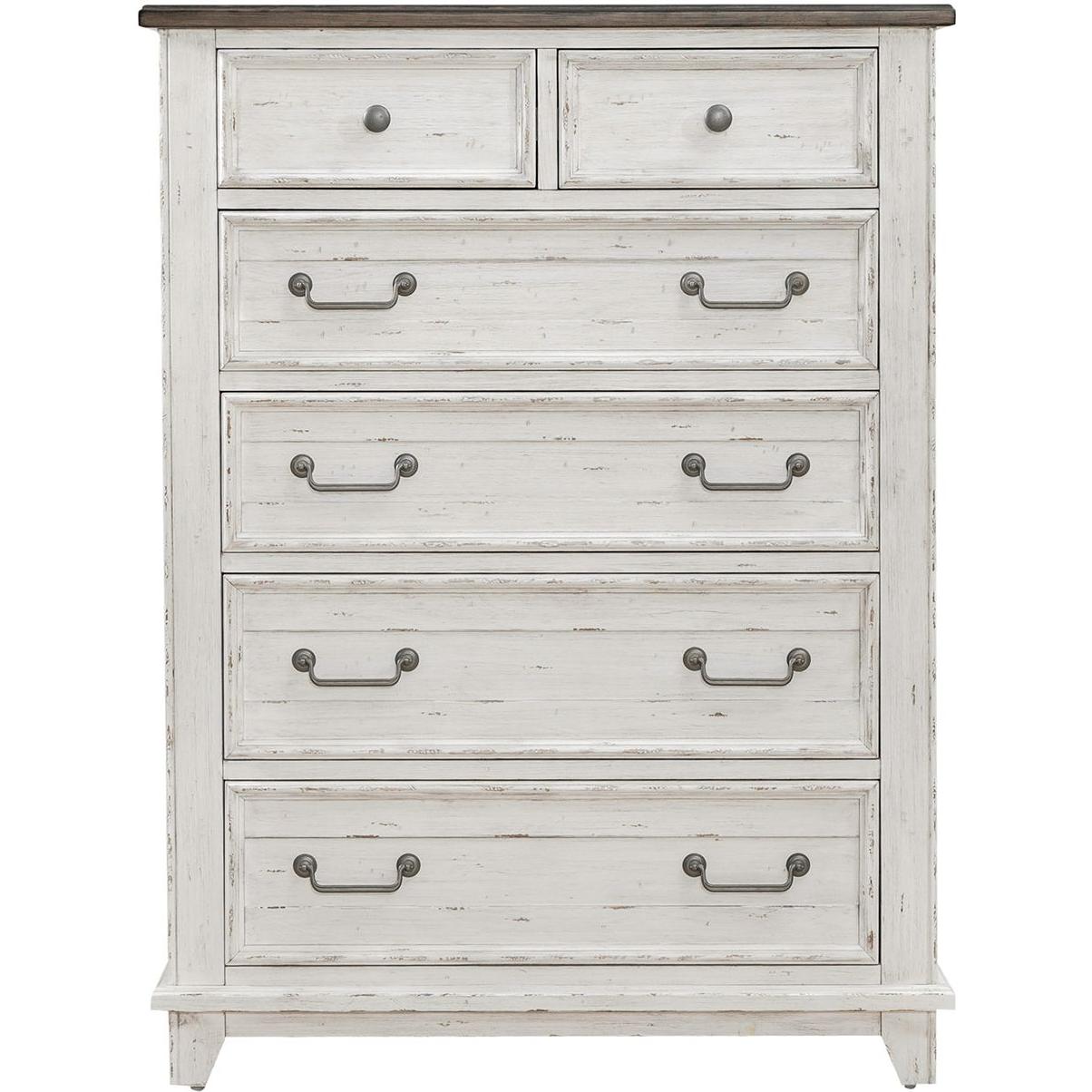  Liberty Furniture Industries Inc. River Place 6-Drawer Chest 237-BR41 IMAGE 2