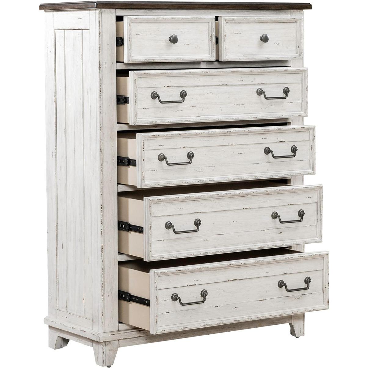  Liberty Furniture Industries Inc. River Place 6-Drawer Chest 237-BR41 IMAGE 6