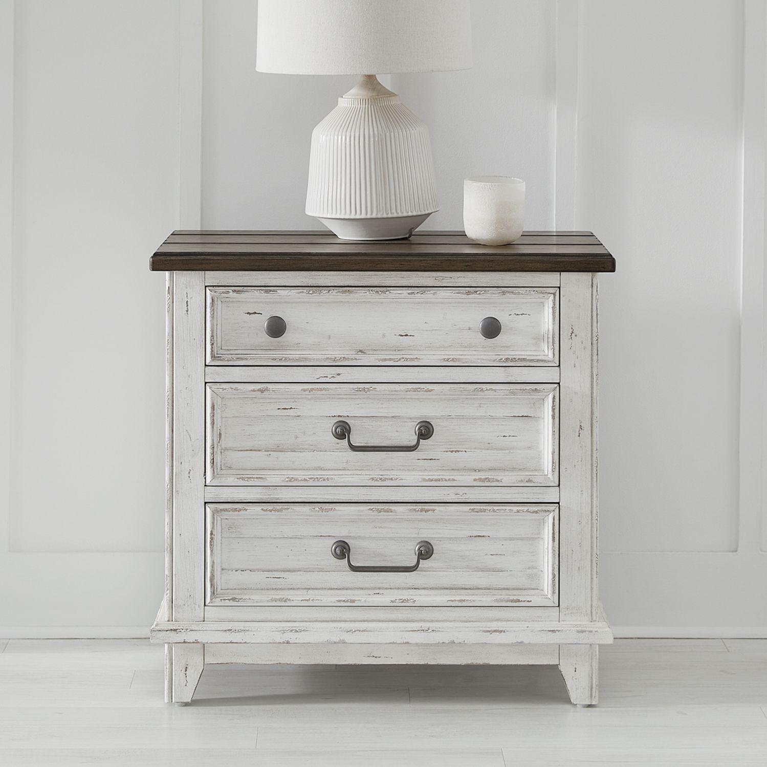  Liberty Furniture Industries Inc. River Place 3-Drawer Nightstand 237-BR61 IMAGE 13