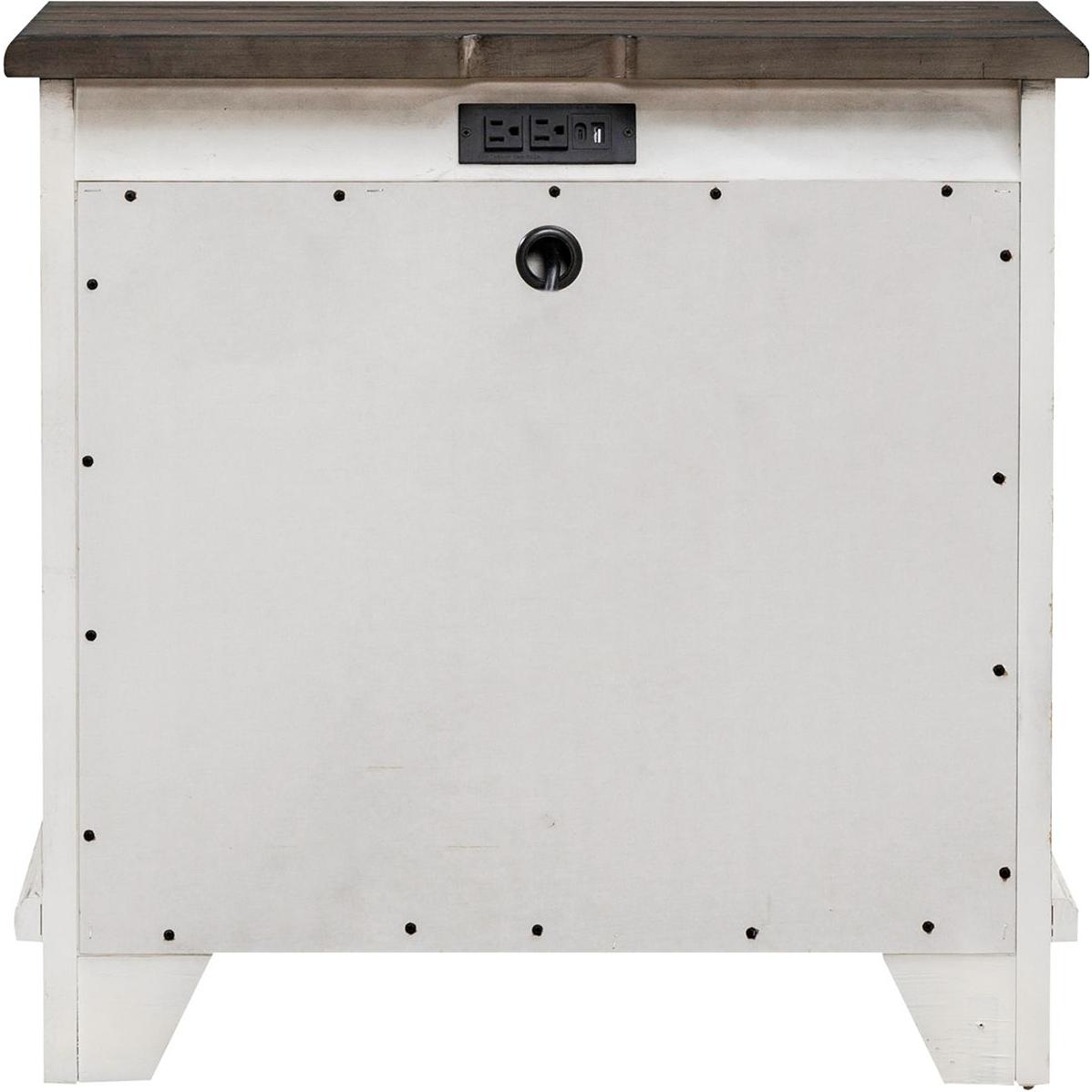  Liberty Furniture Industries Inc. River Place 3-Drawer Nightstand 237-BR61 IMAGE 4