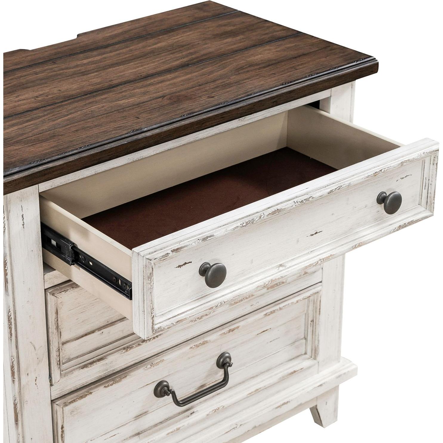  Liberty Furniture Industries Inc. River Place 3-Drawer Nightstand 237-BR61 IMAGE 8