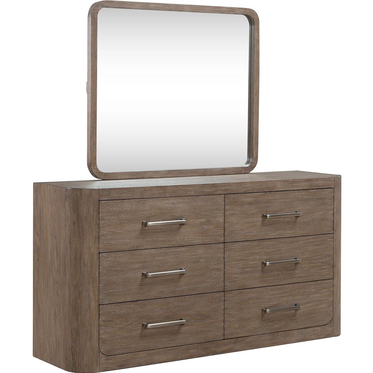  Liberty Furniture Industries Inc. South Bend 6-Drawer Dresser with Mirror 306-BR31/306-BR51 IMAGE 2