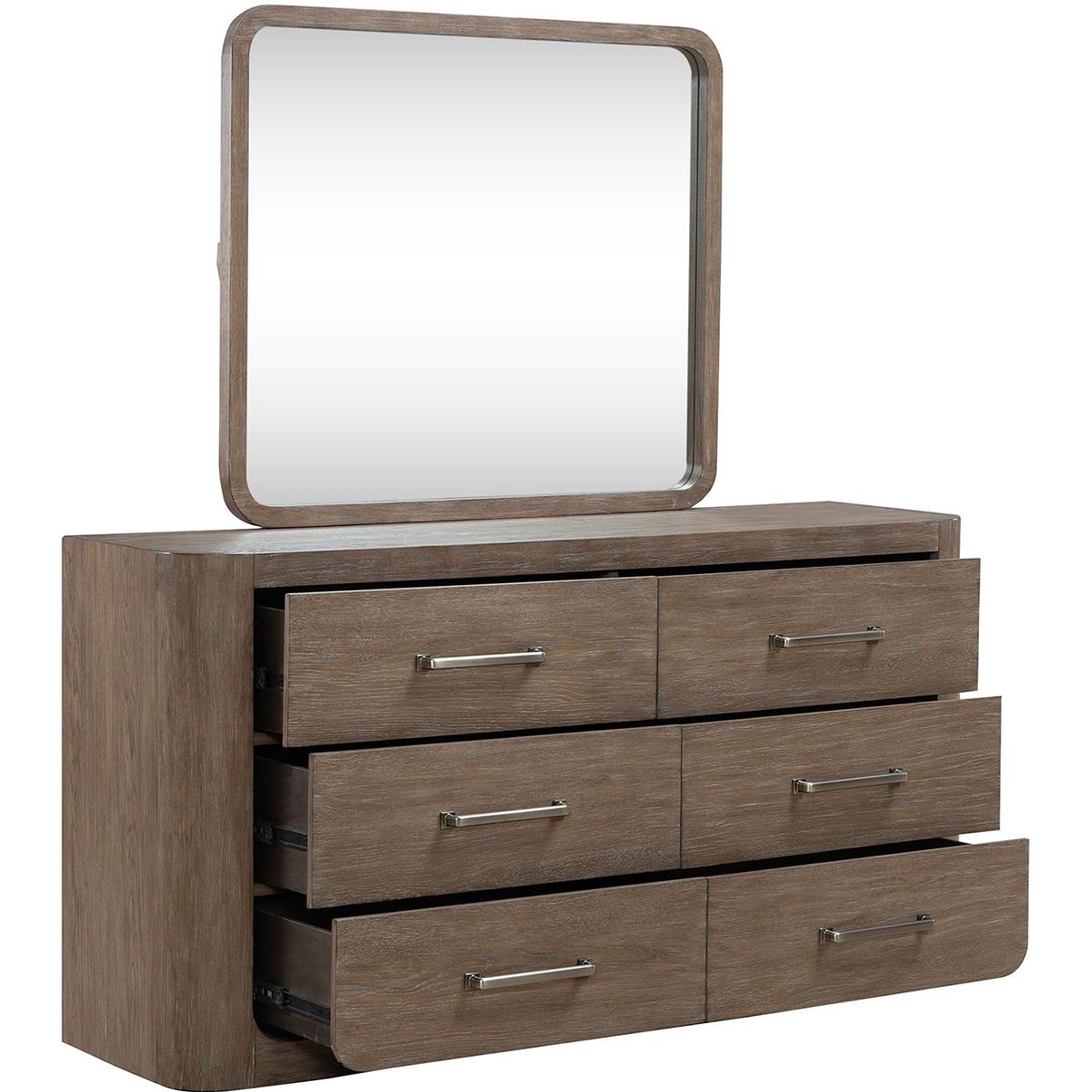 Liberty Furniture Industries Inc. South Bend 6-Drawer Dresser with Mirror 306-BR31/306-BR51 IMAGE 5
