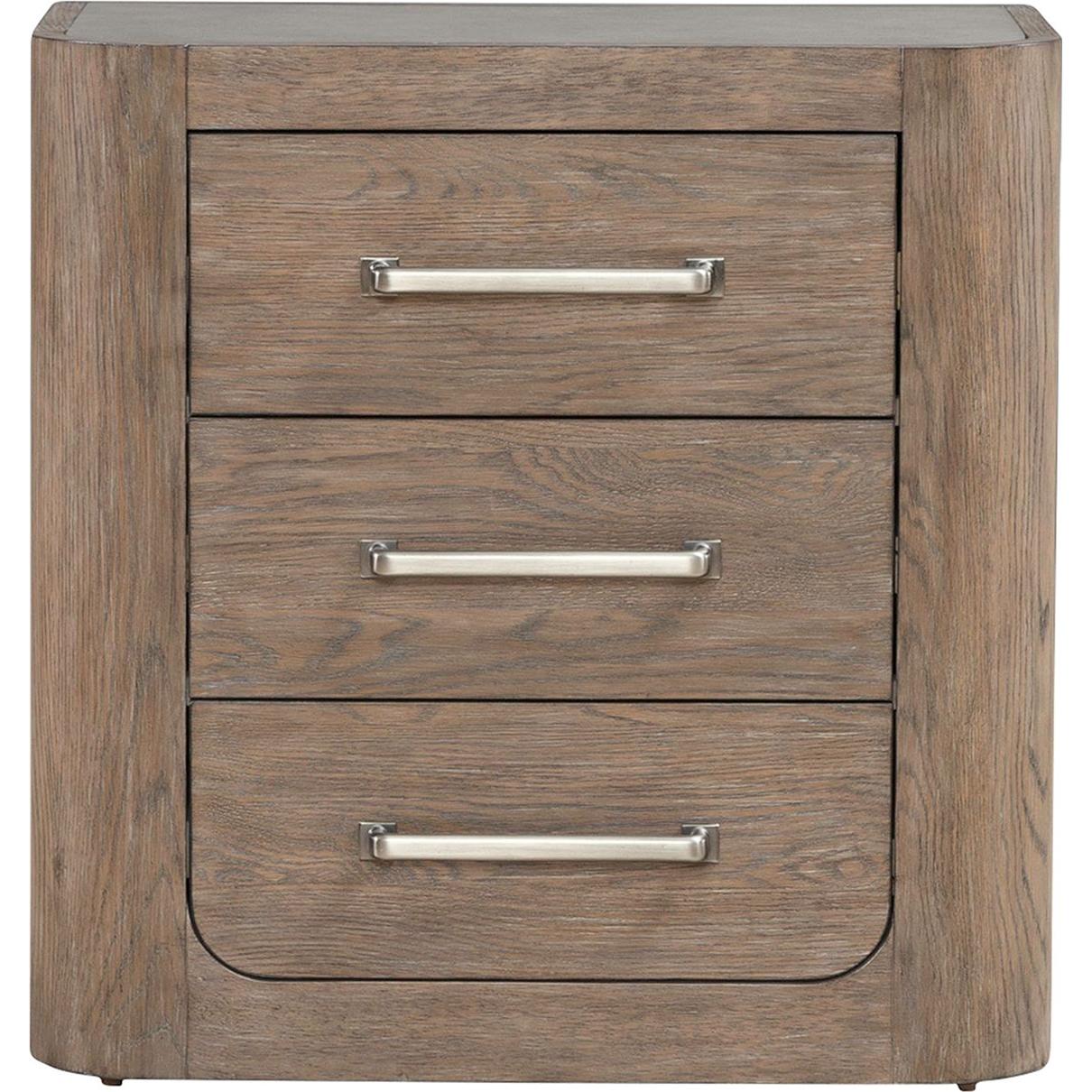  Liberty Furniture Industries Inc. South Bend 3-Drawer Nightstand 306-BR61 IMAGE 2