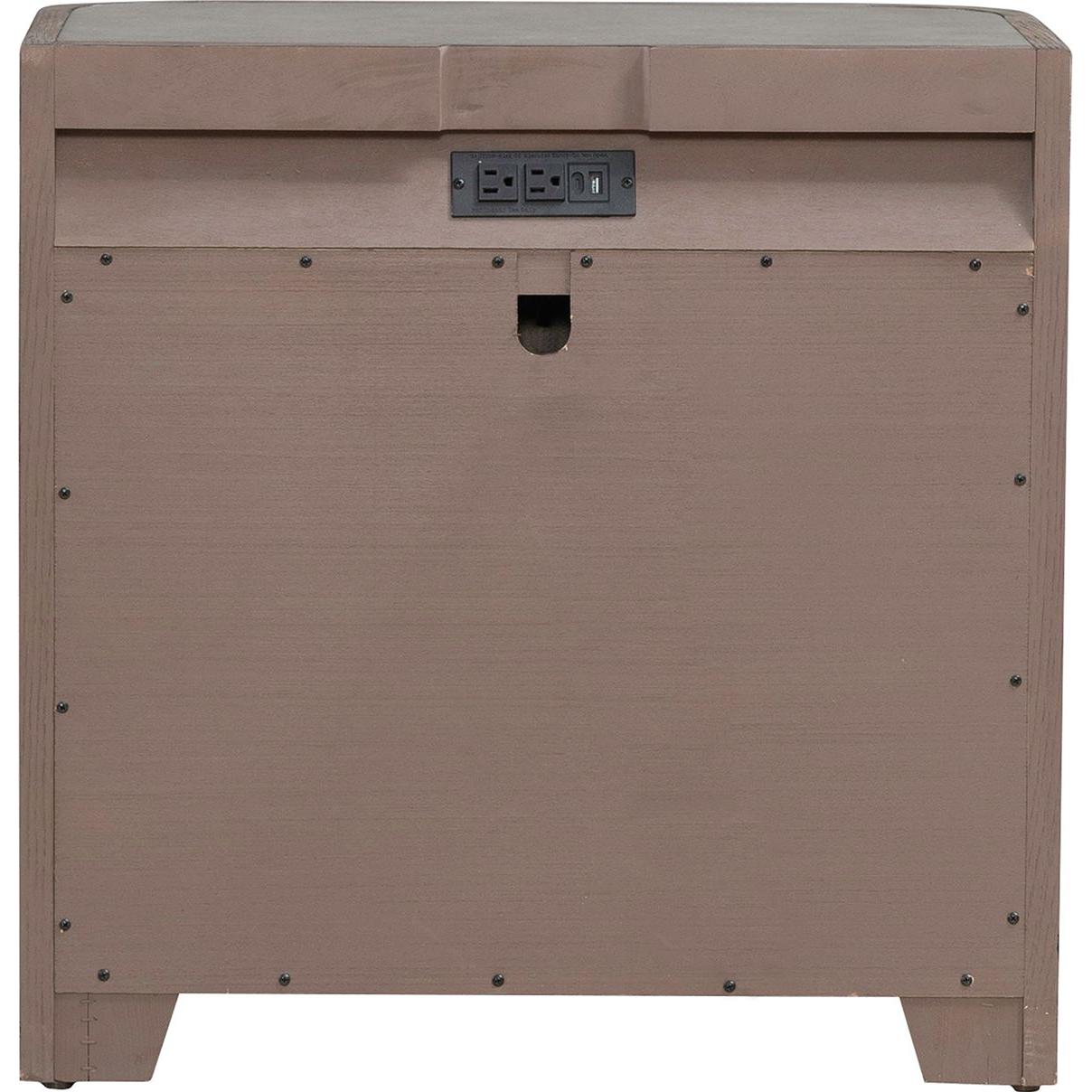  Liberty Furniture Industries Inc. South Bend 3-Drawer Nightstand 306-BR61 IMAGE 4