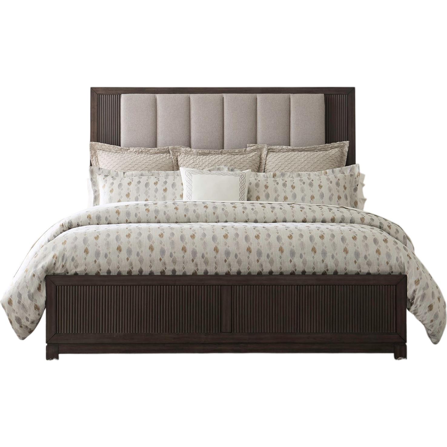  Size_Queen -- Liberty Furniture Industries Inc. Modern Edge Upholstered Panel Bed IMAGE 1