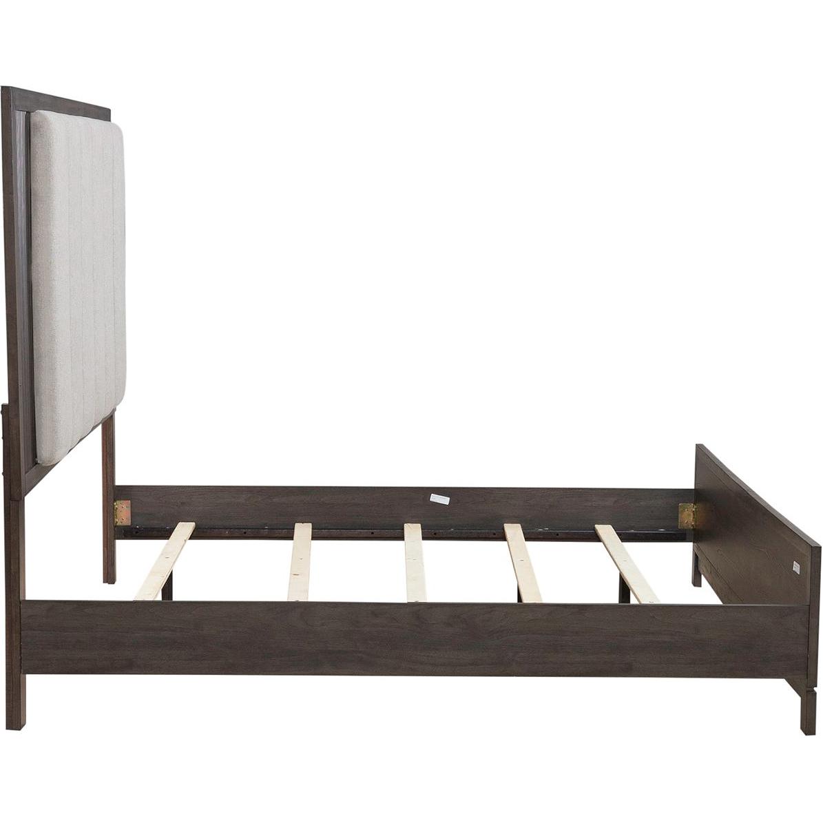  Size_Queen -- Liberty Furniture Industries Inc. Modern Edge Upholstered Panel Bed IMAGE 4