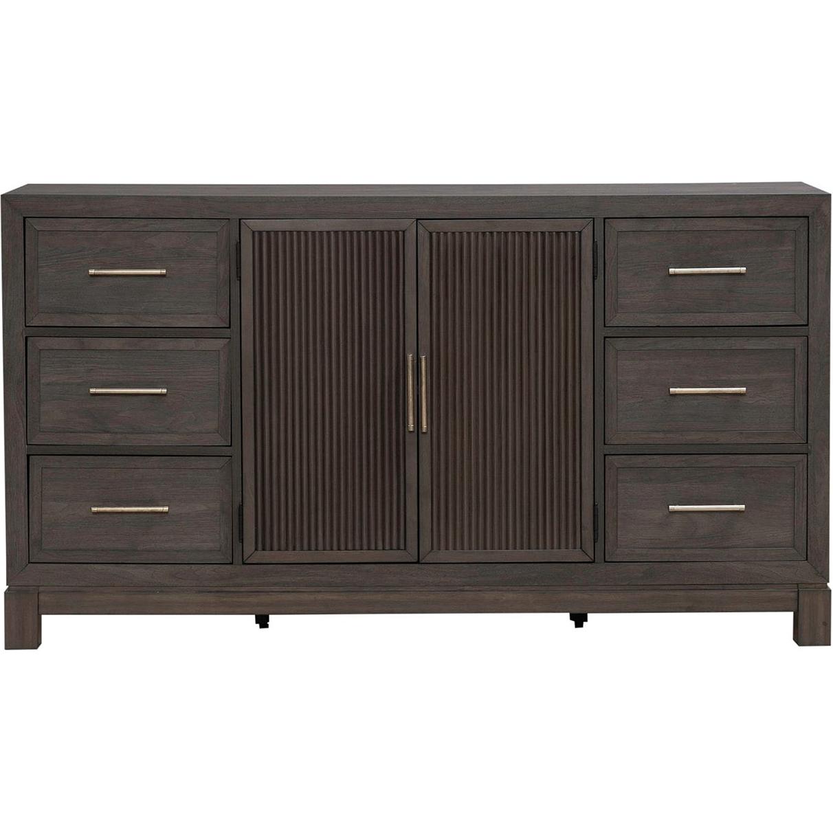  Liberty Furniture Industries Inc. Modern Edge 6-Drawer Dresser 313-BR31 IMAGE 2