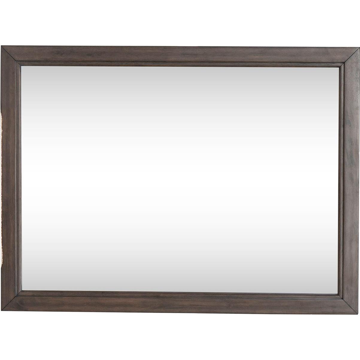  Liberty Furniture Industries Inc. Modern Edge Landscape Dresser Mirror 313-BR51 IMAGE 1