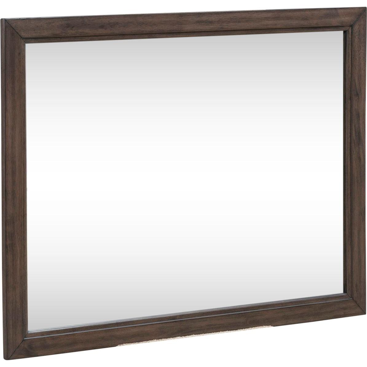  Liberty Furniture Industries Inc. Modern Edge Landscape Dresser Mirror 313-BR51 IMAGE 2