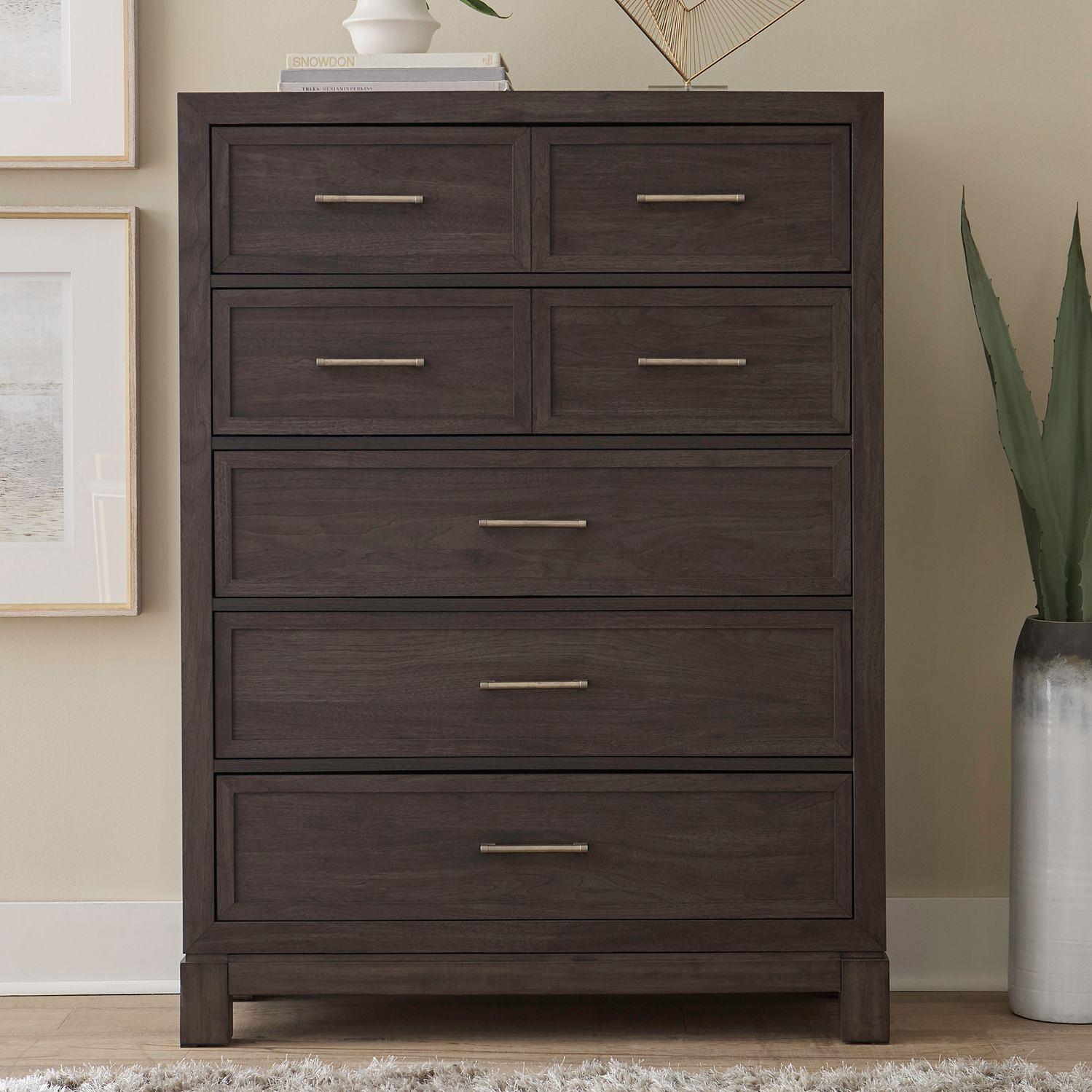  Liberty Furniture Industries Inc. Modern Edge 5-Drawer Chest 313-BR41 IMAGE 10
