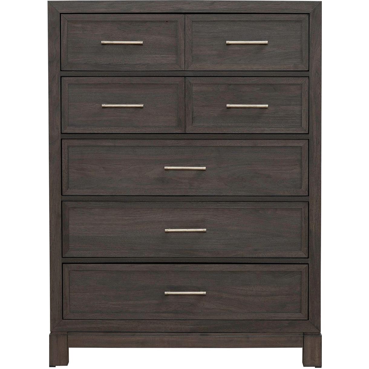  Liberty Furniture Industries Inc. Modern Edge 5-Drawer Chest 313-BR41 IMAGE 2