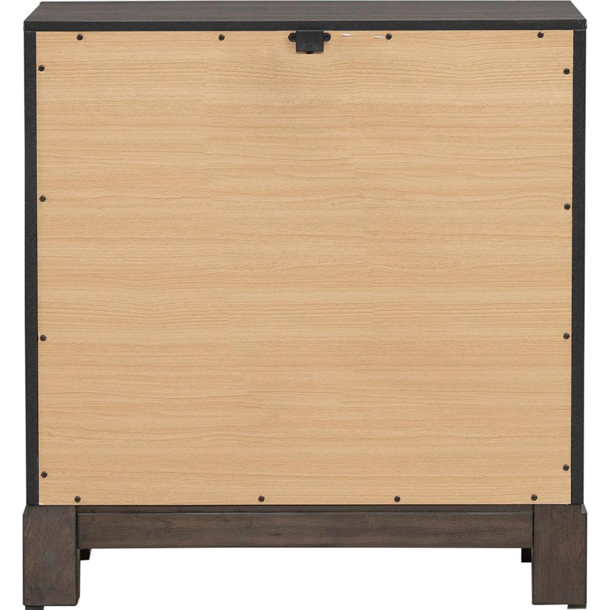  Liberty Furniture Industries Inc. Modern Edge 3-Drawer Nightstand 313-BR61 IMAGE 4