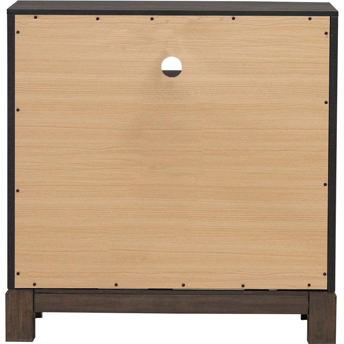  Liberty Furniture Industries Inc. Modern Edge 3-Drawer Nightstand 313-BR62 IMAGE 4