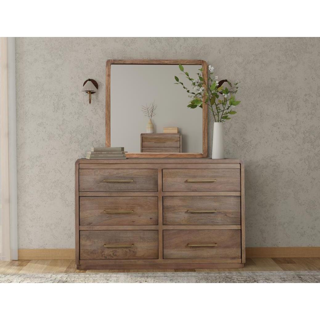  International Furniture Direct Dresser Mirrors Dresser Mirrors IFD6621MIR IMAGE 3