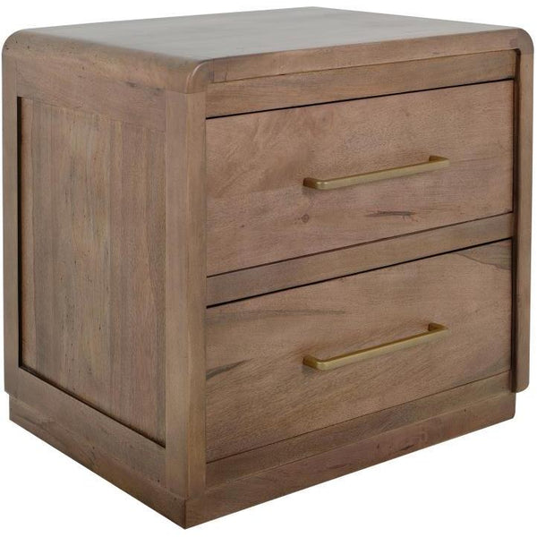 International Furniture Direct Mezquite 2-Drawer Nightstand IFD6621NTS