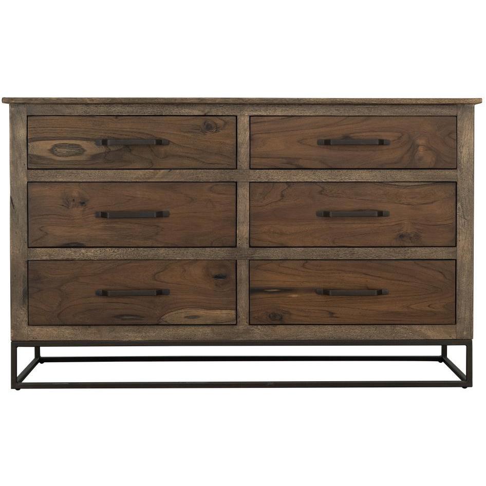  International Furniture Direct Dressers 6 Drawers IFD1171DSR IMAGE 3