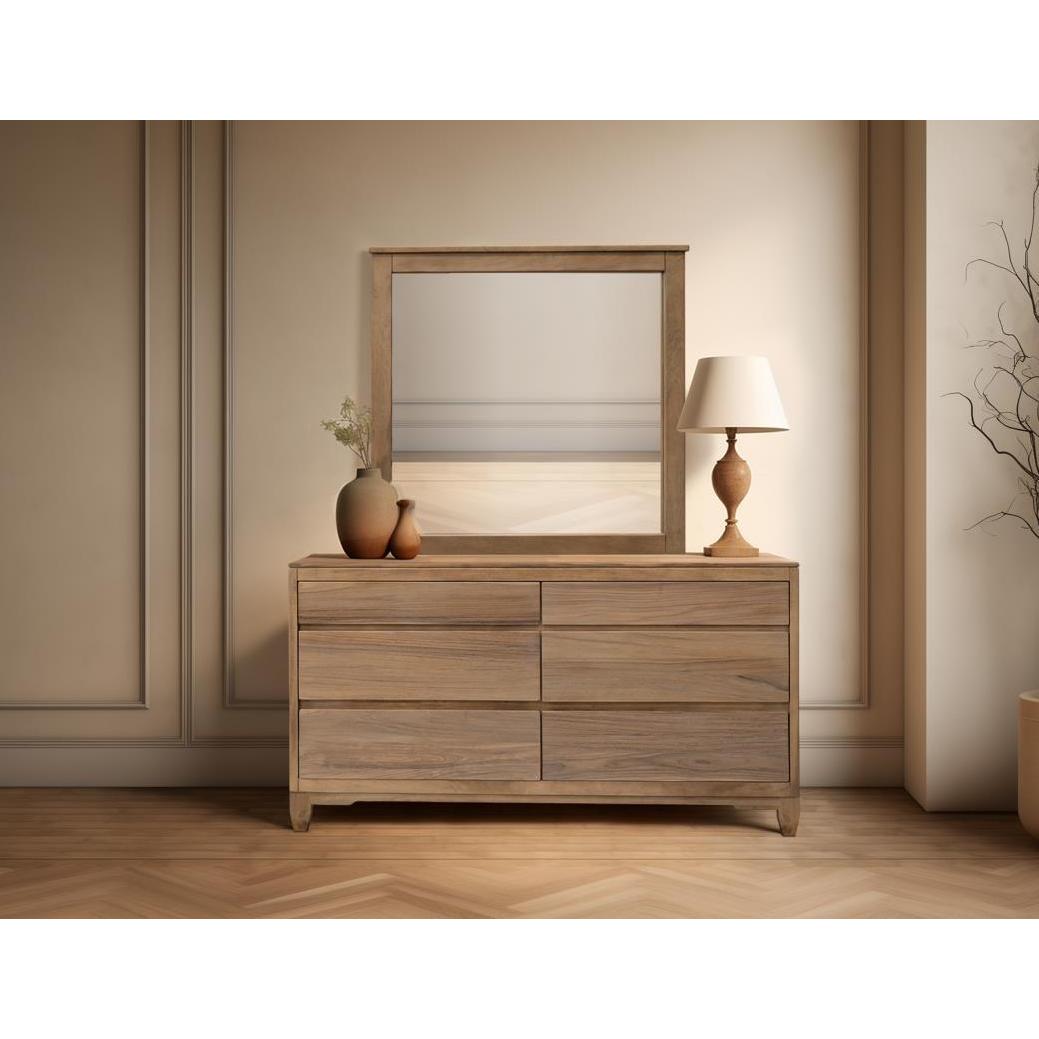  International Furniture Direct Dressers 6 Drawers IFD6212DSR IMAGE 2