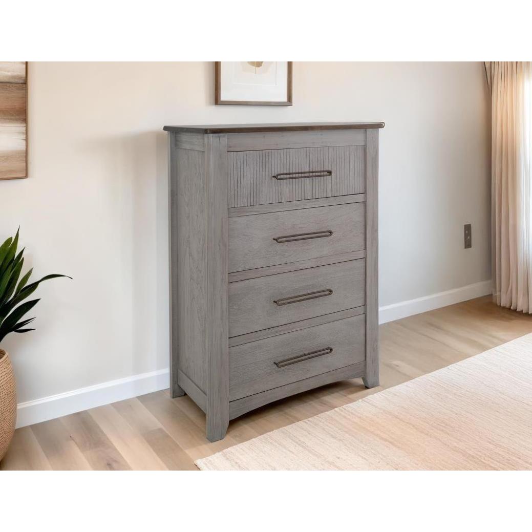  International Furniture Direct Chests 4 Drawers IFD3681CHT IMAGE 4