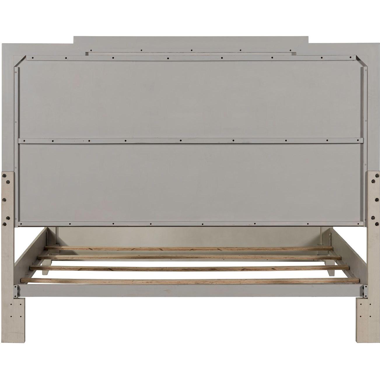  Size_King -- New Haven 694-BR-KPB King Panel Bed IMAGE 5