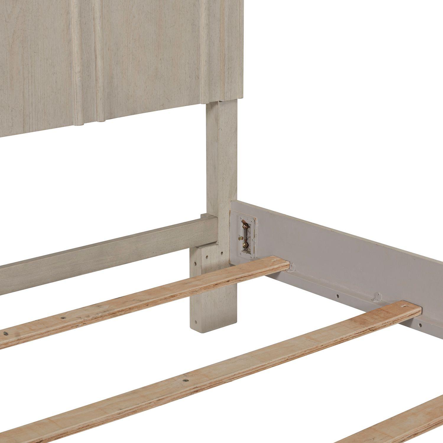  Size_King -- New Haven 694-BR-KPB King Panel Bed IMAGE 7