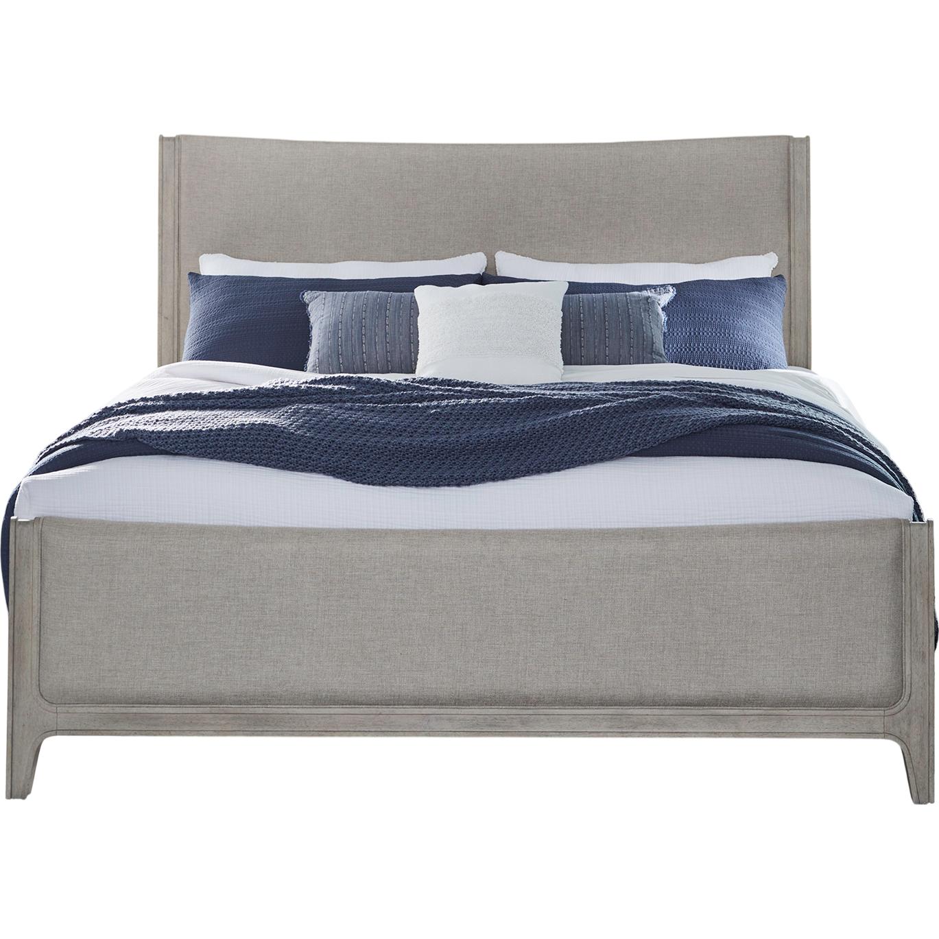  Size_Queen -- Liberty Furniture Industries Inc. New Haven Upholstered Panel Bed IMAGE 1