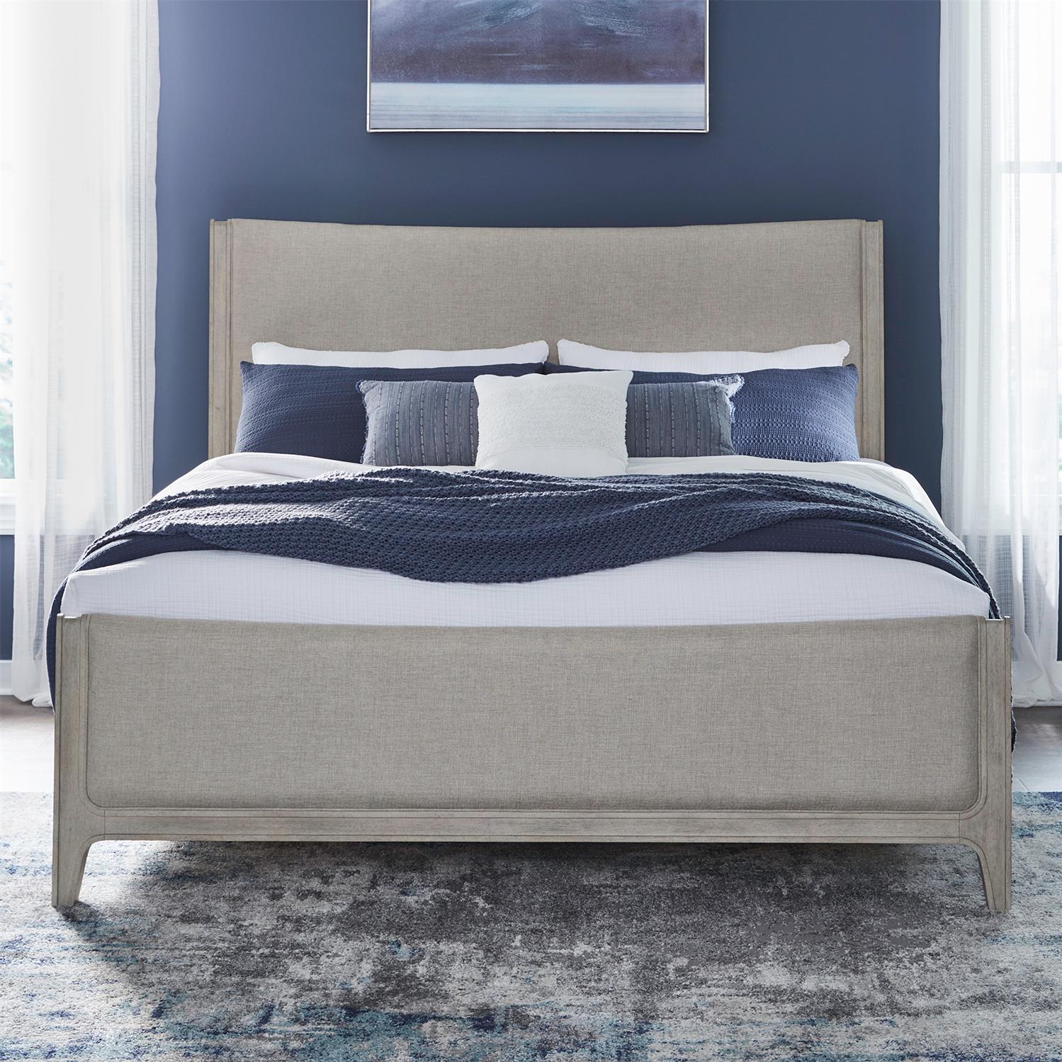  Size_Queen -- Liberty Furniture Industries Inc. New Haven Upholstered Panel Bed IMAGE 11