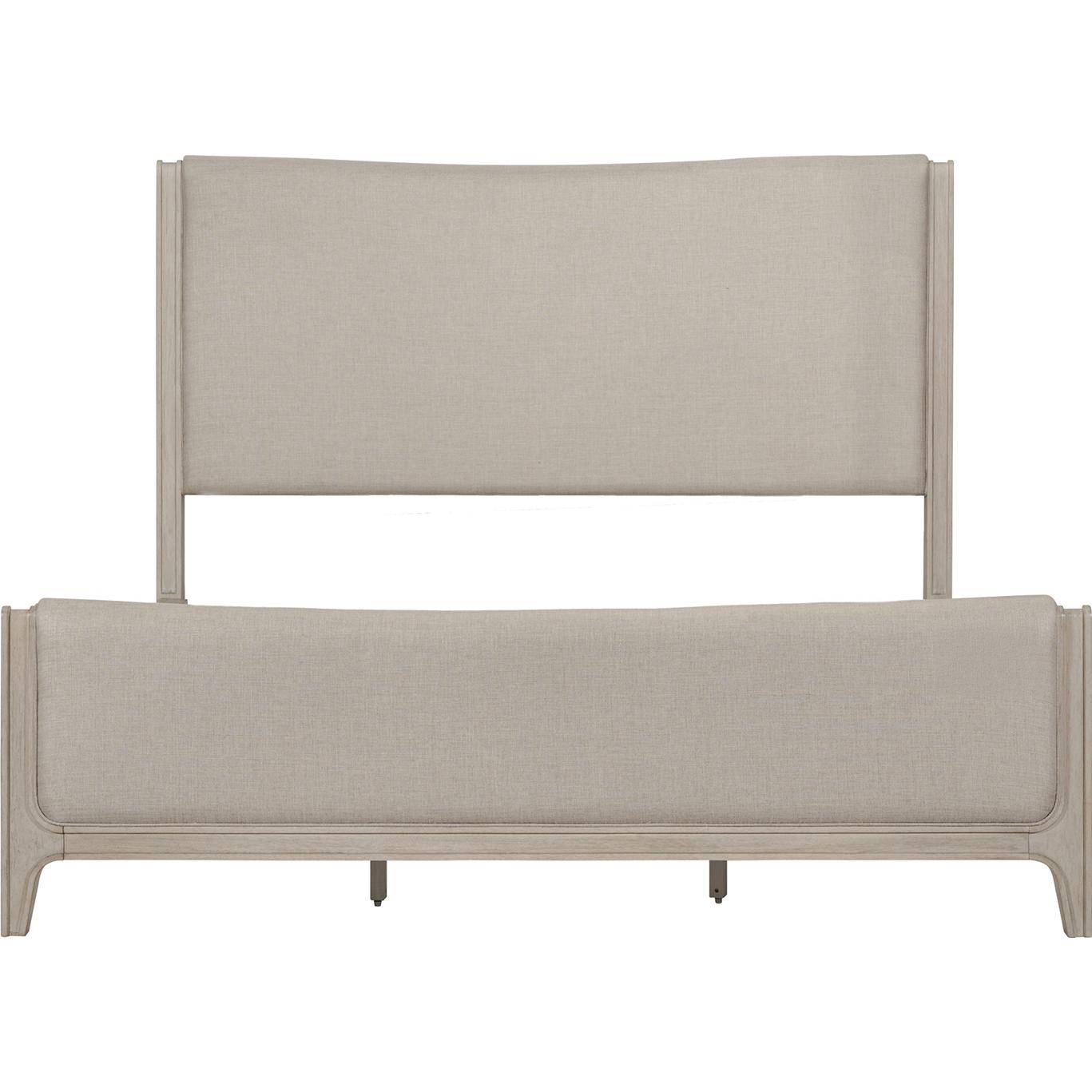  Size_Queen -- Liberty Furniture Industries Inc. New Haven Upholstered Panel Bed IMAGE 3